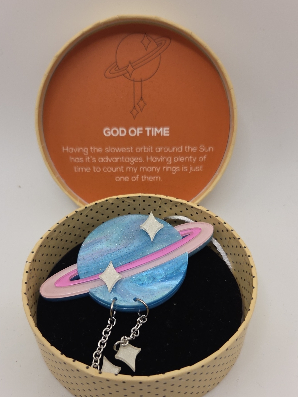 Erstwilder God Of Time Brooch